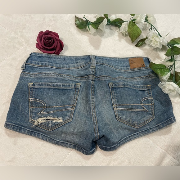 American Eagle shorty shorts size 0 - Picture 2 of 7